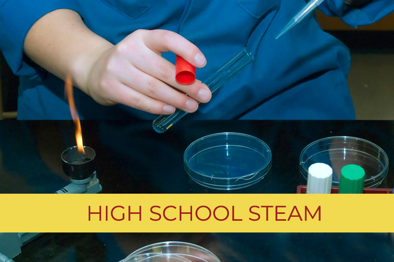 High School - STEAM (Science, Technology, Engineering, Arts, Math) Funded by Give BIG!